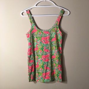 Lilly Pulitzer flamingo tank top